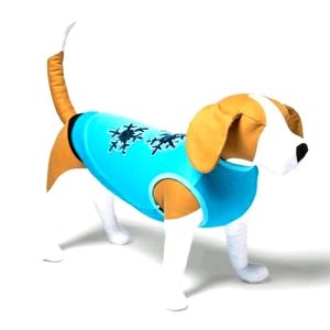 NIP Snowflakes Flip-Sequin Dog Sweatshirt Size L